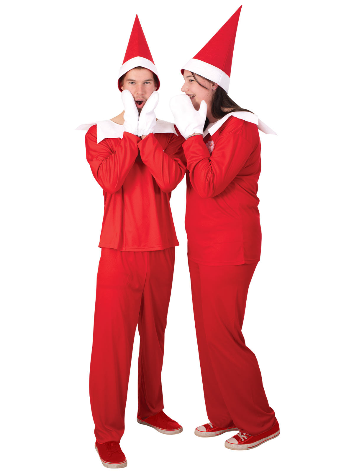 ELF ON THE SHELF UNISEX COSTUME, ADULT - Side