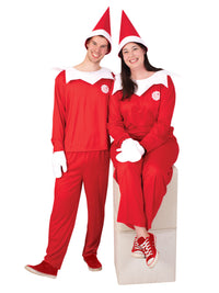 ELF ON THE SHELF UNISEX COSTUME, ADULT - Packaging