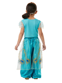 JASMINE LIVE ACTION ALADDIN COSTUME, CHILD - Back