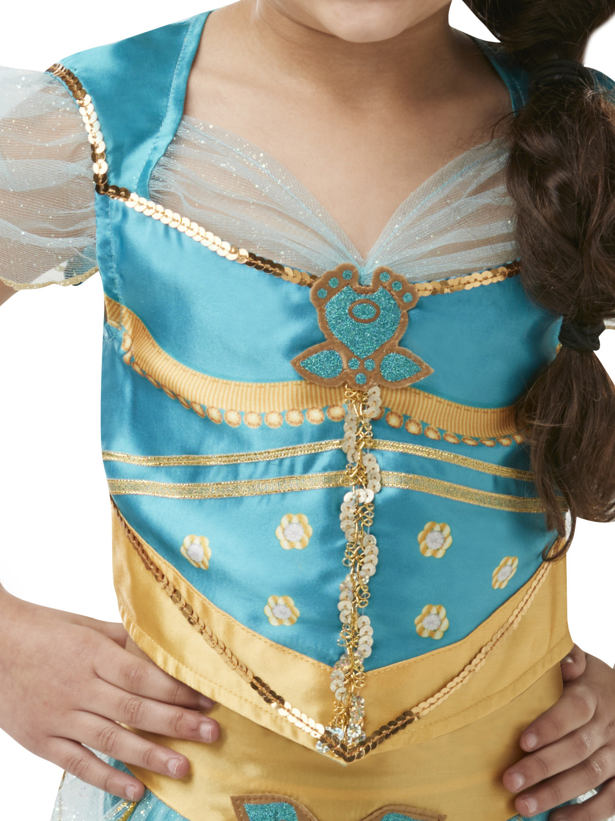 JASMINE LIVE ACTION ALADDIN COSTUME, CHILD - Side