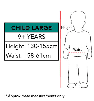 PROFESSOR MCGONAGALL ROBE, CHILD - 9 Plus