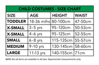 NINJA COSTUME, CHILD - Packaging