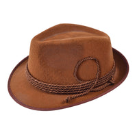 OKTOBERFEST FELT HAT - BROWN - Back