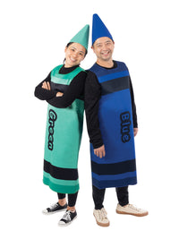 YELLOW CRAYON CHILD TABARD COSTUME - ONE SIZE