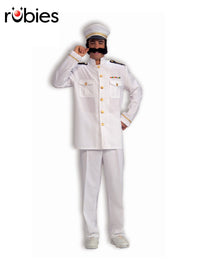 NAVY CAPTAIN COSTUME, ADULT - STD - Front