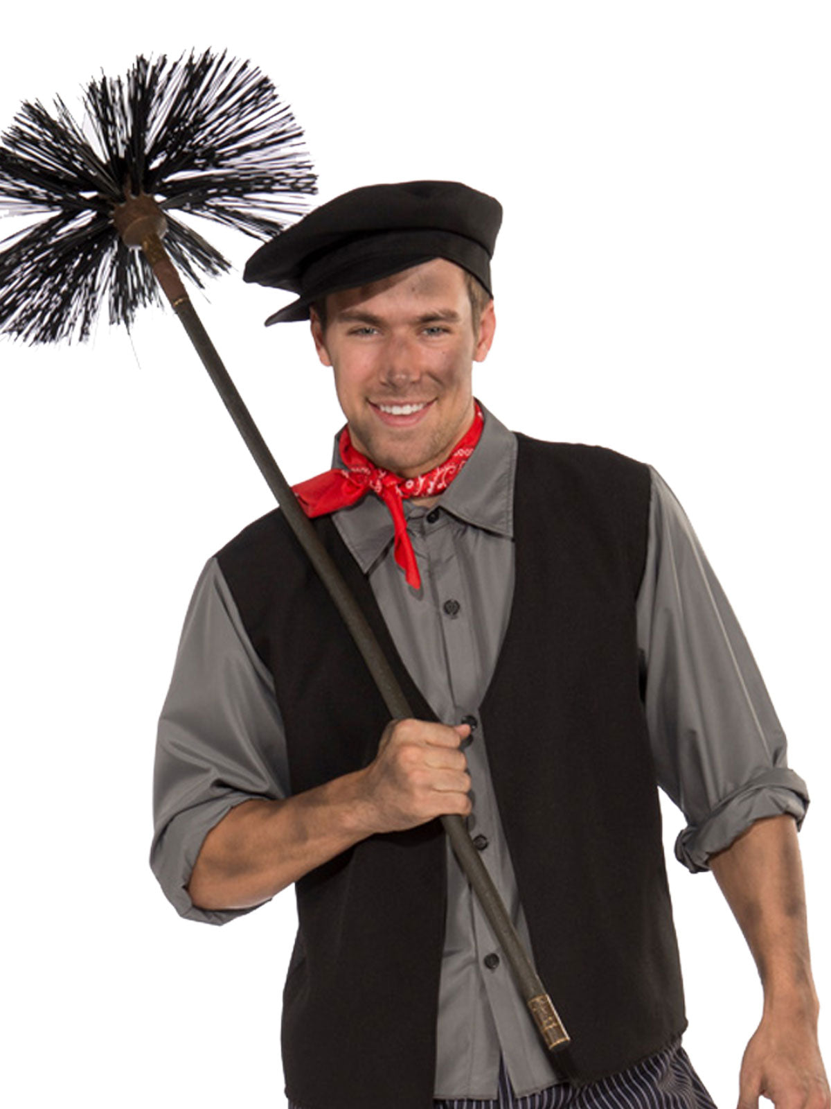 CHIMNEY SWEEP COSTUME, ADULT - STD - Back