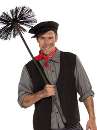 CHIMNEY SWEEP COSTUME, ADULT - STD - Back
