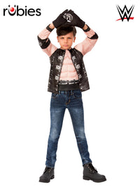 AJ STYLES COSTUME TOP AND GLOVES, CHILD - 6 Plus - Front