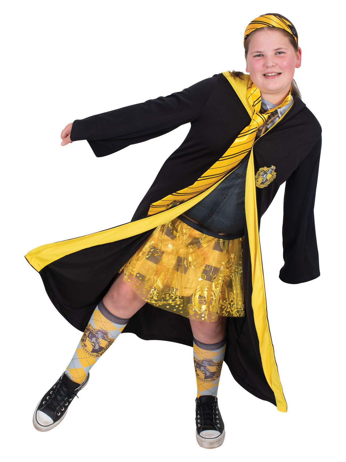 HUFFLEPUFF COSTUME TOP, ADULT - Packaging