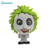 BEETLEJUICE BEETLEJUICE (2024) BHUNNY FLOCKED (STRIPED SUIT) - 4" STYLIZED FIGURE - Front