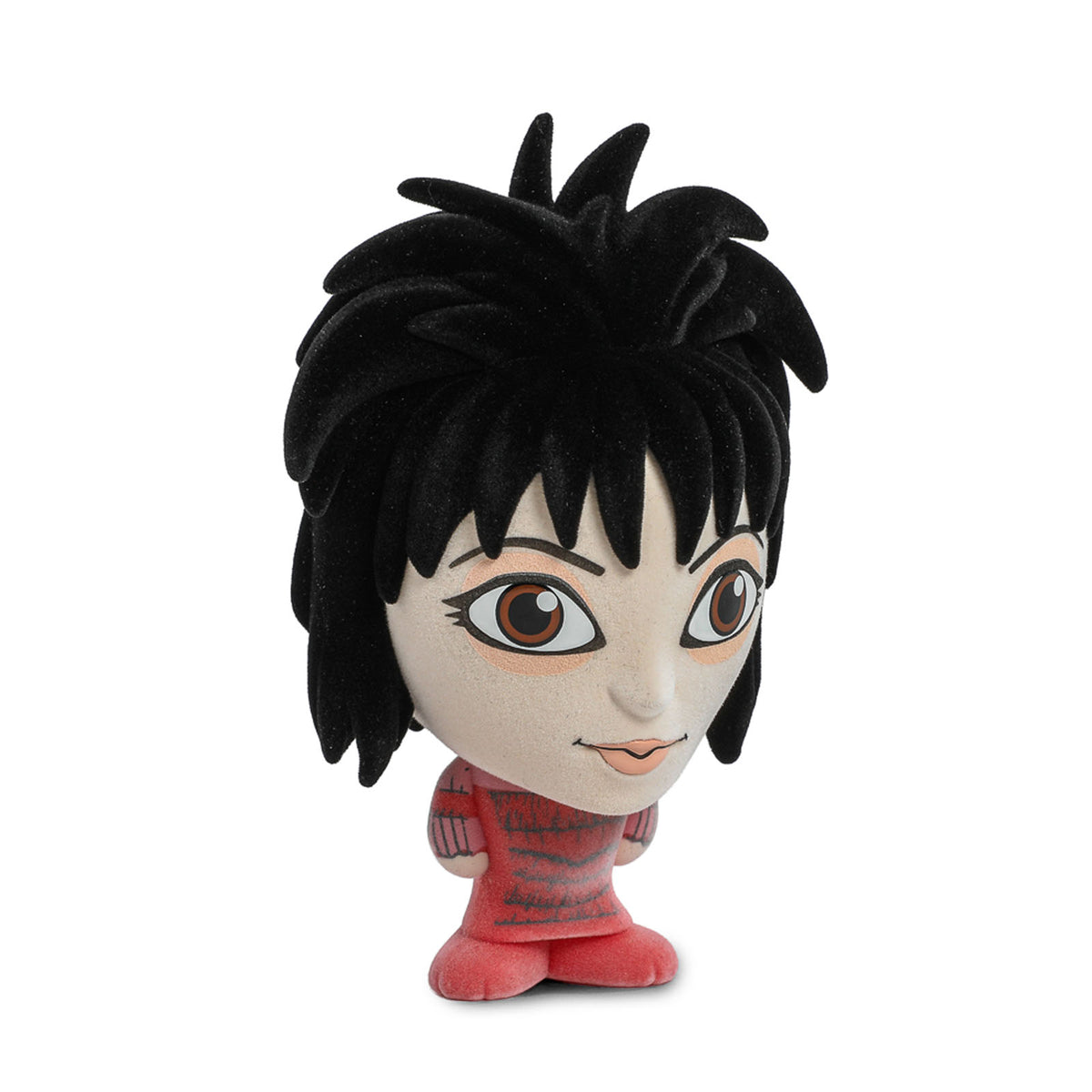 BEETLEJUICE BEETLEJUICE (2024) LYDIA WEDDING DRESS - BHUNNY FLOCKED - 4" STYLIZED FIGURE - Back