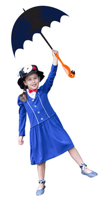 MARY POPPINS COSTUME, CHILD - Side