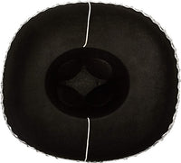 MEXICAN SOMBRERO, BLACK - ADULT - Side