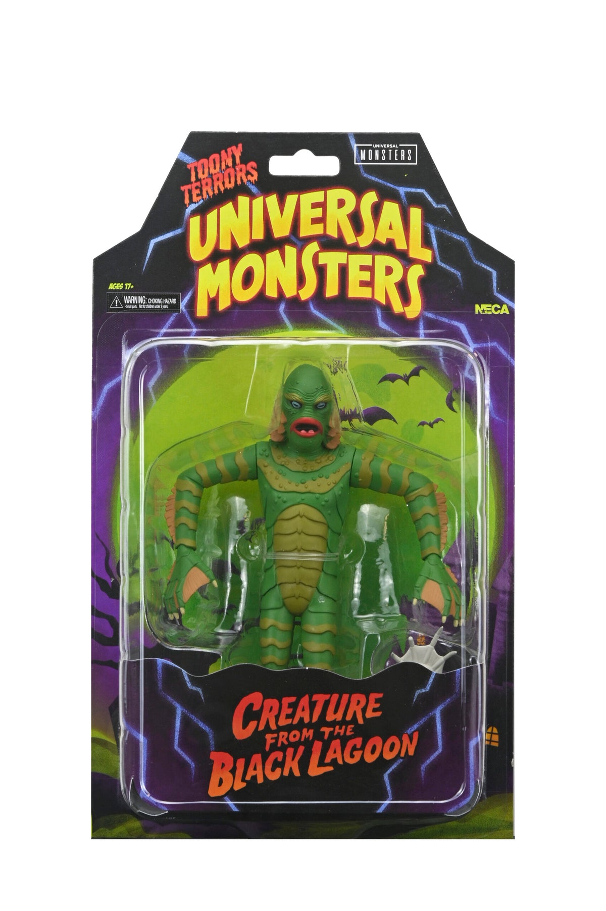 CREATURE FROM THE BLACK LAGOON X UNIVERSAL MONSTERS - TOONY TERRORS 6" SCALE ACTION FIGURE - Packaging