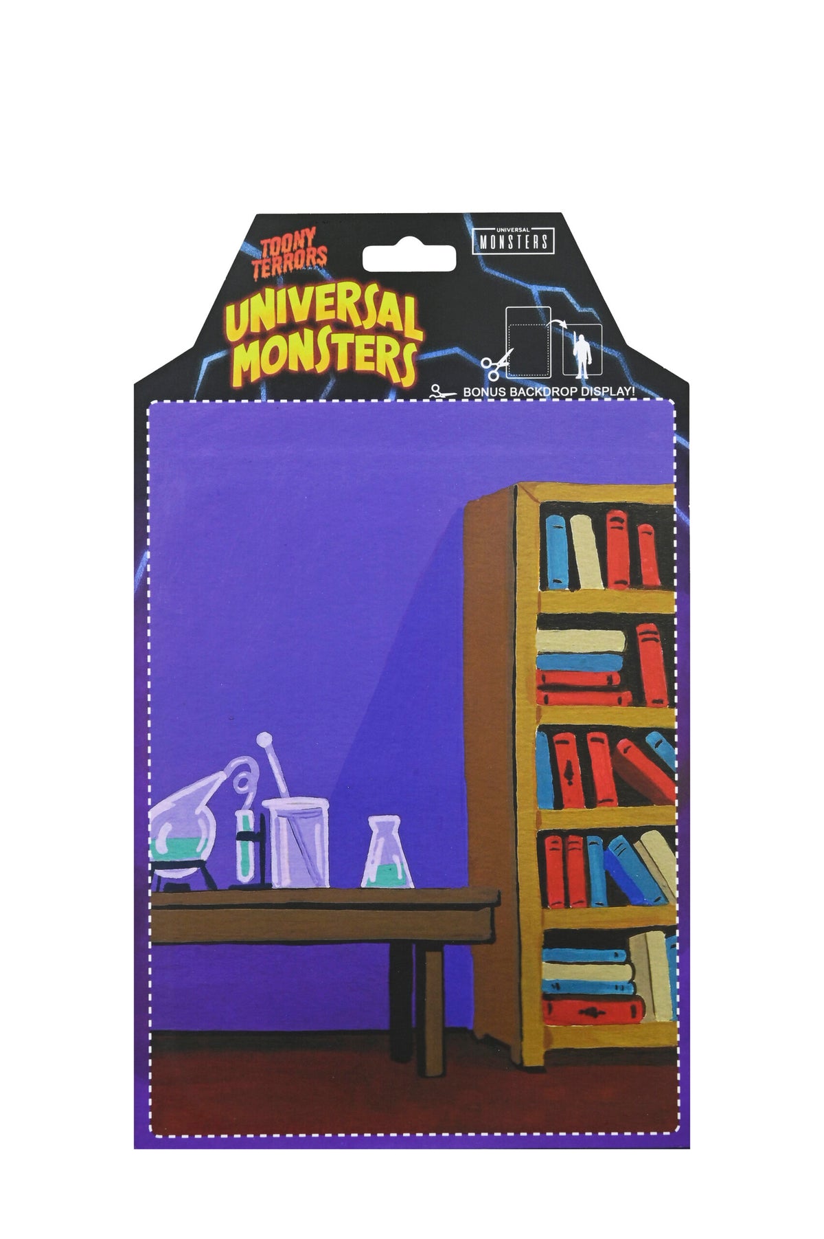 INVISIBLE MAN X UNIVERSAL MONSTERS - TOONY TERRORS 6" SCALE ACTION FIGURE - Packaging