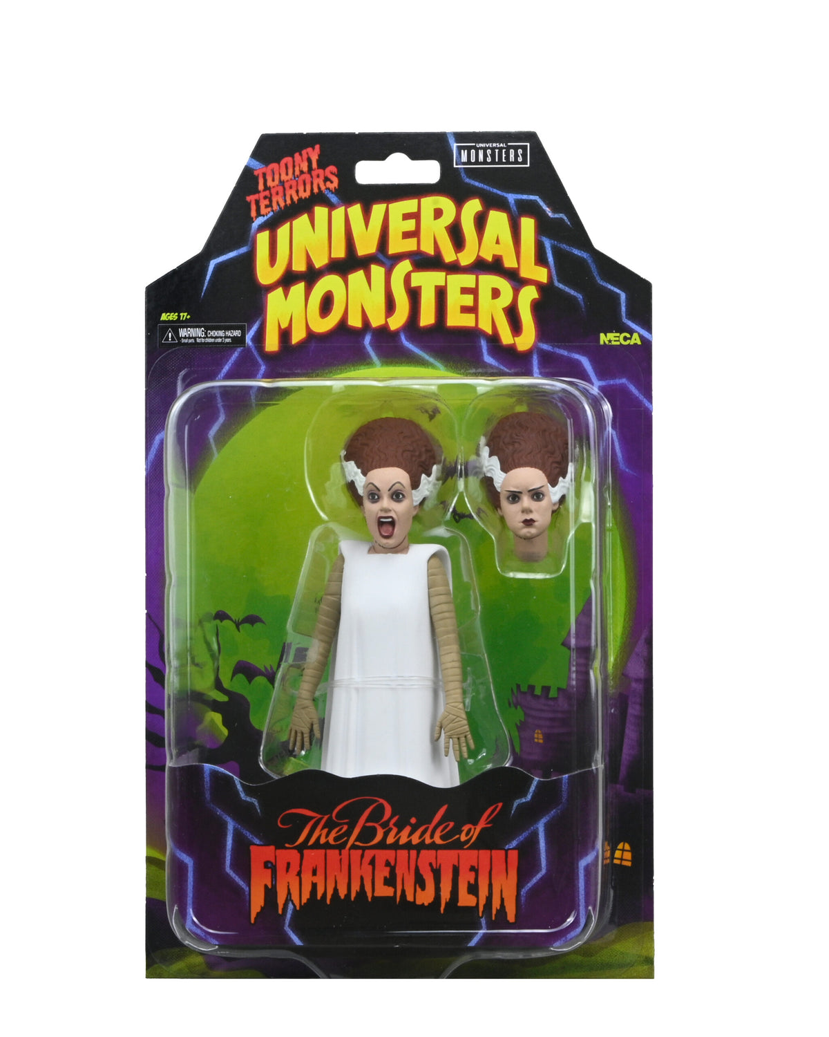 BRIDE OF FRANKENSTEIN X UNIVERSAL MONSTERS TOONY TERRORS 6" SCALE ACTION FIGURE