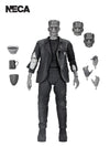 FRANKENSTEIN'S BRIDE - ULTIMATE MONSTERS (B&amp;W) - UNIVERSAL MONSTERS 7" SCALE ACTION FIGURE - Front