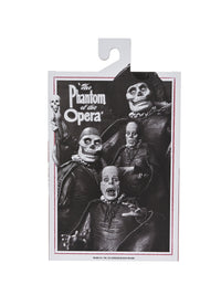 PHANTOM OF THE OPERA (1925) ULTIMATE PHANTOM "MASQUE OF THE RED DEATH" - 7" SCALE FIGURE (B&amp;W)