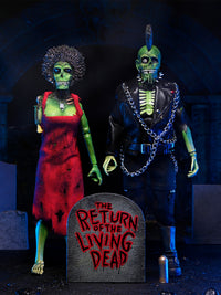 RETURN OF THE LIVING DEAD - TRASH &amp; SUICIDE 2 PACK - 8" SCALE CLOTHED ACTION FIGURE