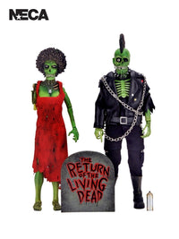 RETURN OF THE LIVING DEAD - TRASH &amp; SUICIDE 2 PACK - 8" SCALE CLOTHED ACTION FIGURE - Front