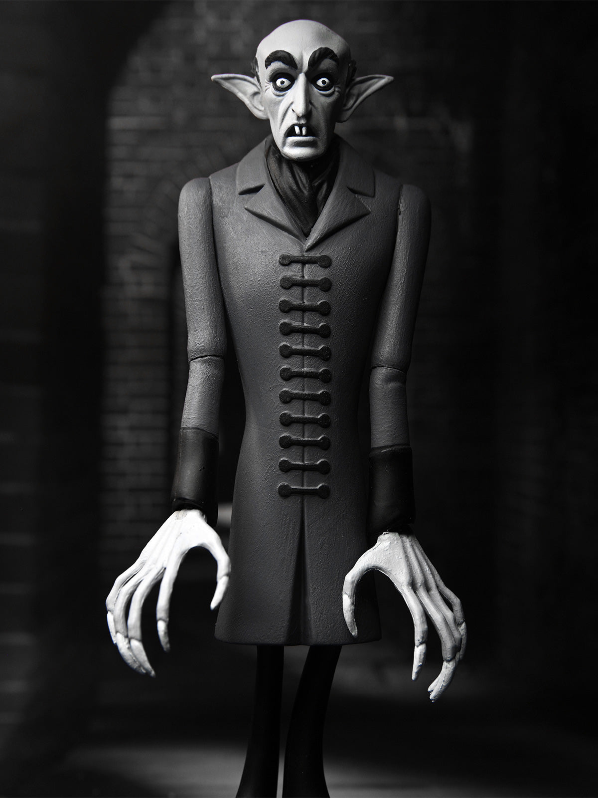 NOSFERATU - TOONY TERRORS COUNT ORLOK SILVER SCREEN EDITION - 6" SCALE ACTION FIGURE - Side