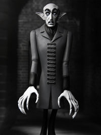 NOSFERATU - TOONY TERRORS COUNT ORLOK SILVER SCREEN EDITION - 6" SCALE ACTION FIGURE - Side