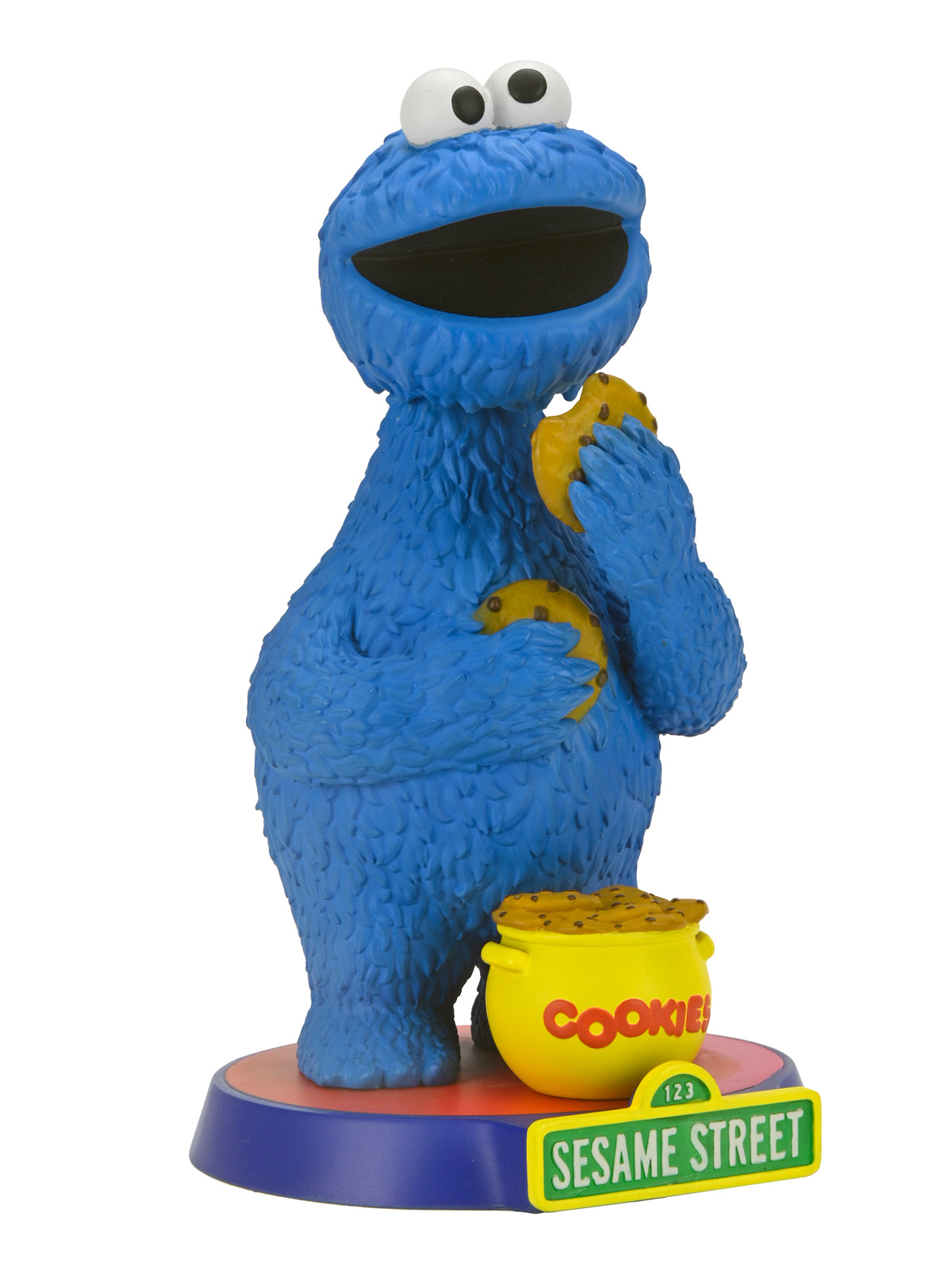 SESAME STREET - COOKIE MONSTER HEAD KNOCKER - Back