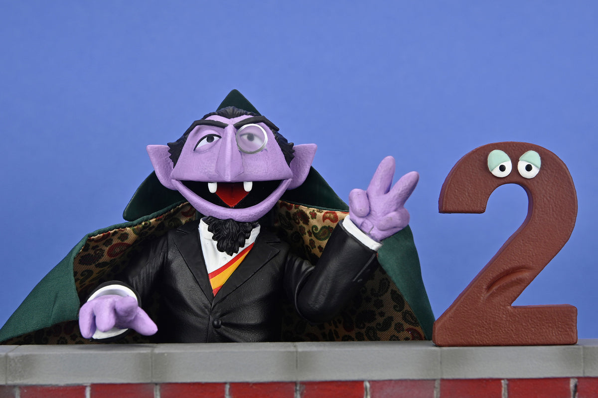 SESAME STREET - ULTIMATE THE COUNT 7" SCALE ACTION FIGURE - Back