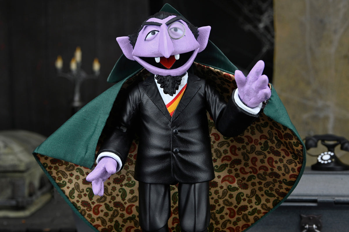 SESAME STREET - ULTIMATE THE COUNT 7" SCALE ACTION FIGURE