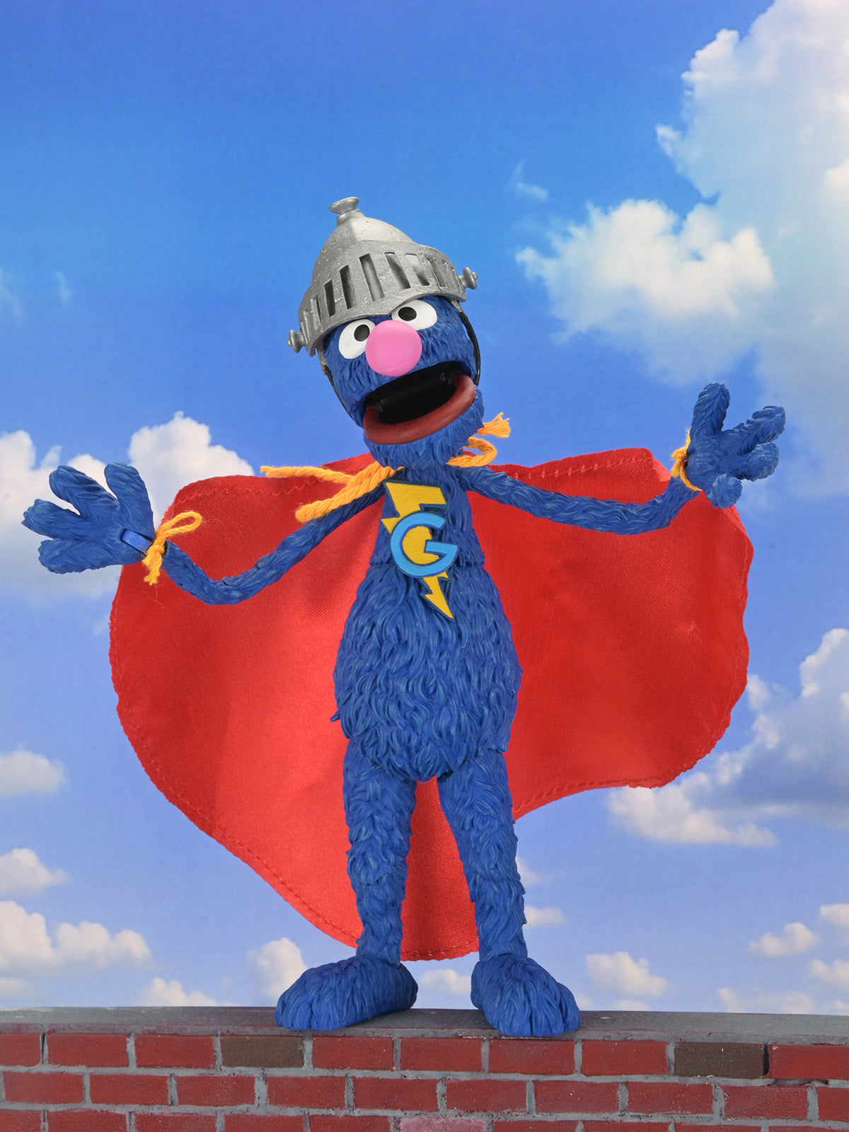 SESAME STREET - ULTIMATE SUPER GROVER - 7" SCALE ACTION FIGURE - Back