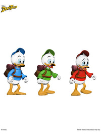 DUCKTALES ULTIMATE HUEY, DUEY &amp; LOUIE 3-PACK - 7" SCALE ACTION FIGURE - Back