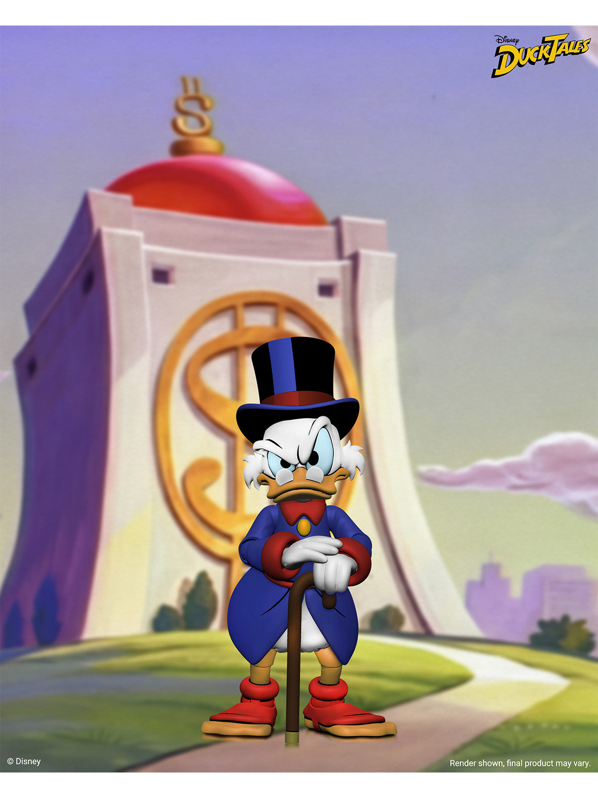 DUCKTALES ULTIMATE SCROOGE MCDUCK - 7" SCALE ACTION FIGURE - Back
