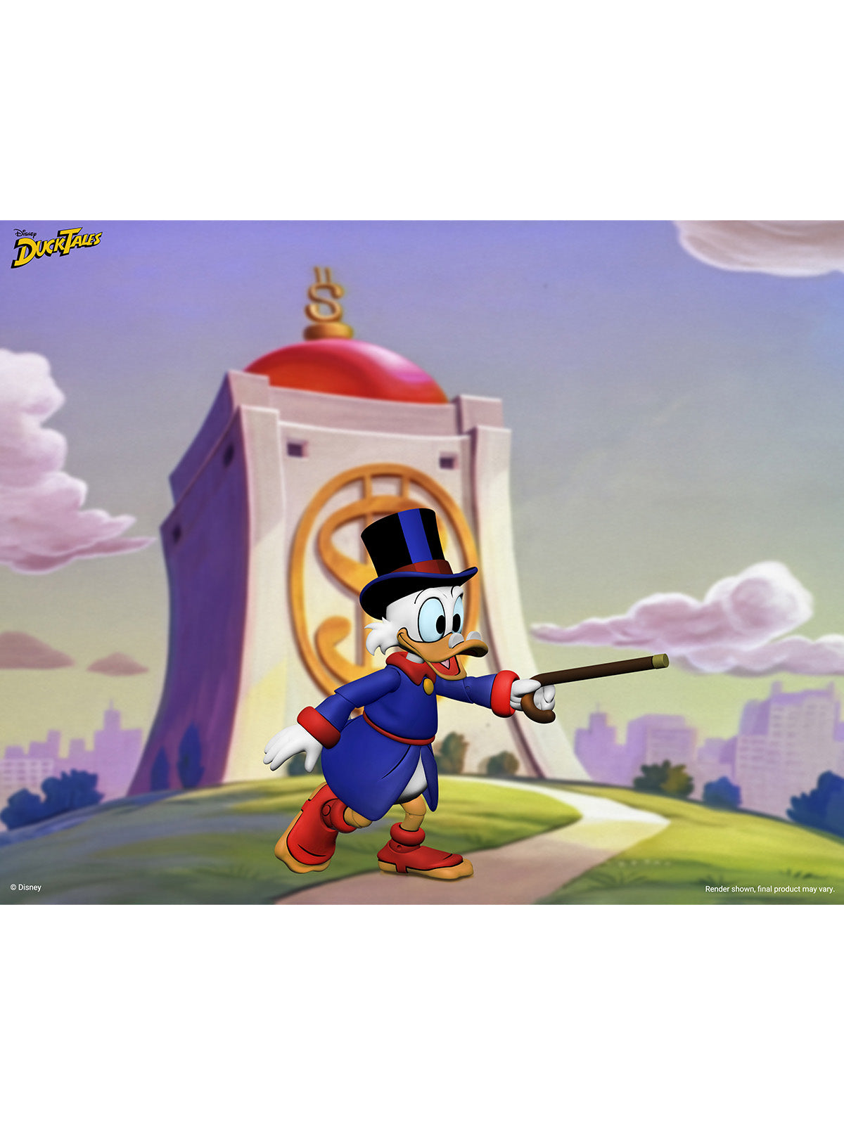 DUCKTALES ULTIMATE SCROOGE MCDUCK - 7" SCALE ACTION FIGURE - Packaging