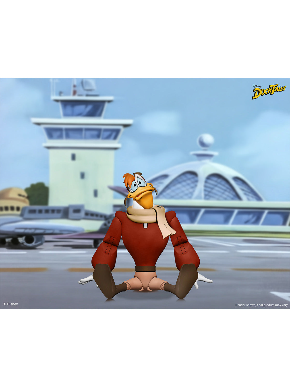 DUCKTALES ULTIMATE LAUNCHPAD MCQUACK - 7" SCALE ACTION FIGURE - Packaging