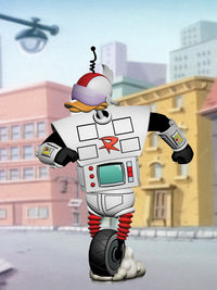 DUCKTALES ULTIMATE GIZMODUCK - 7" SCALE ACTION FIGURE - Back