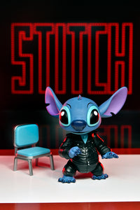 DISNEY LILO &amp; STITCH - ULTIMATE SINGER ELVIS STITCH 7" SCALE ACTION FIGURE - Back