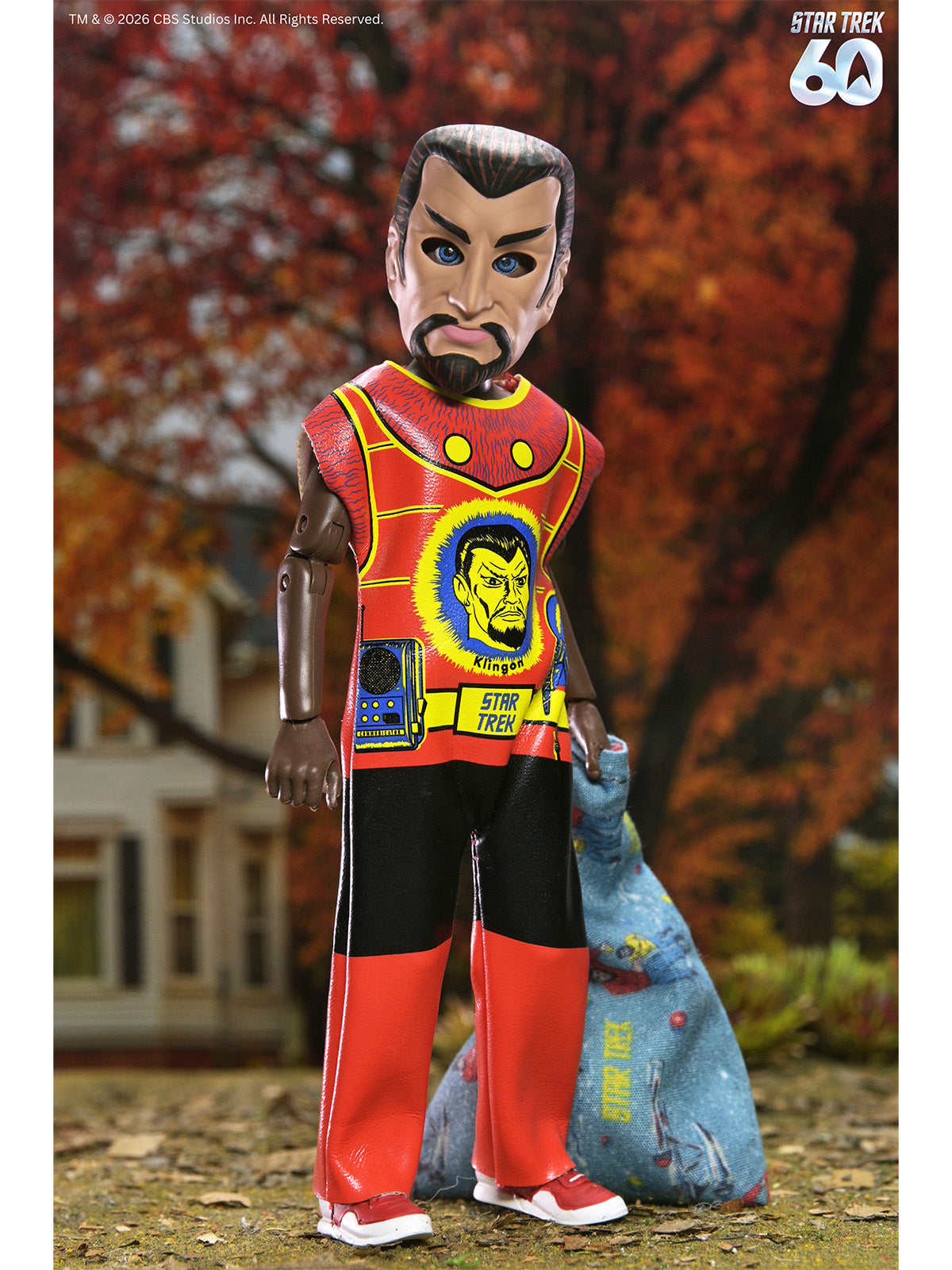 BEN COOPER X STAR TREK KLINGON 6" CLOTHED COSTUME FIGURE