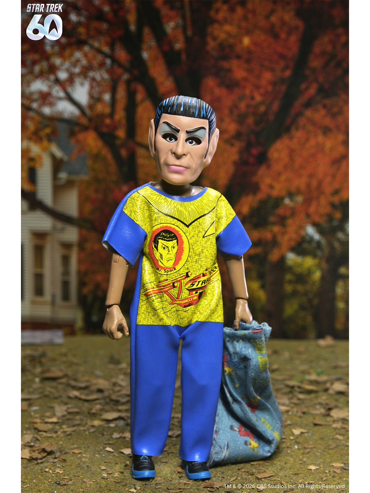 BEN COOPER X STAR TREK SPOCK 6" CLOTHED COSTUME FIGURE