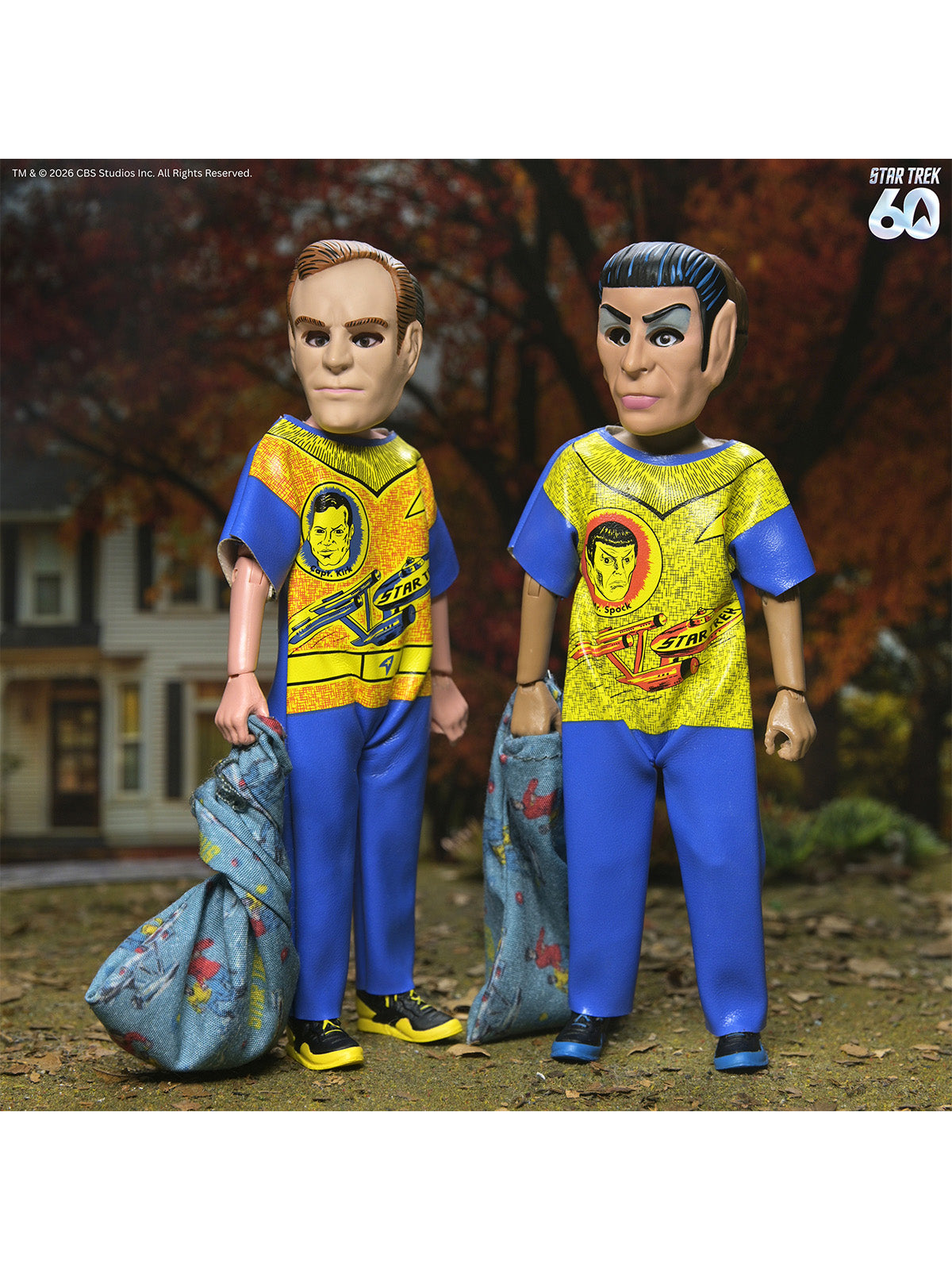 BEN COOPER X STAR TREK SPOCK 6" CLOTHED COSTUME FIGURE - Side