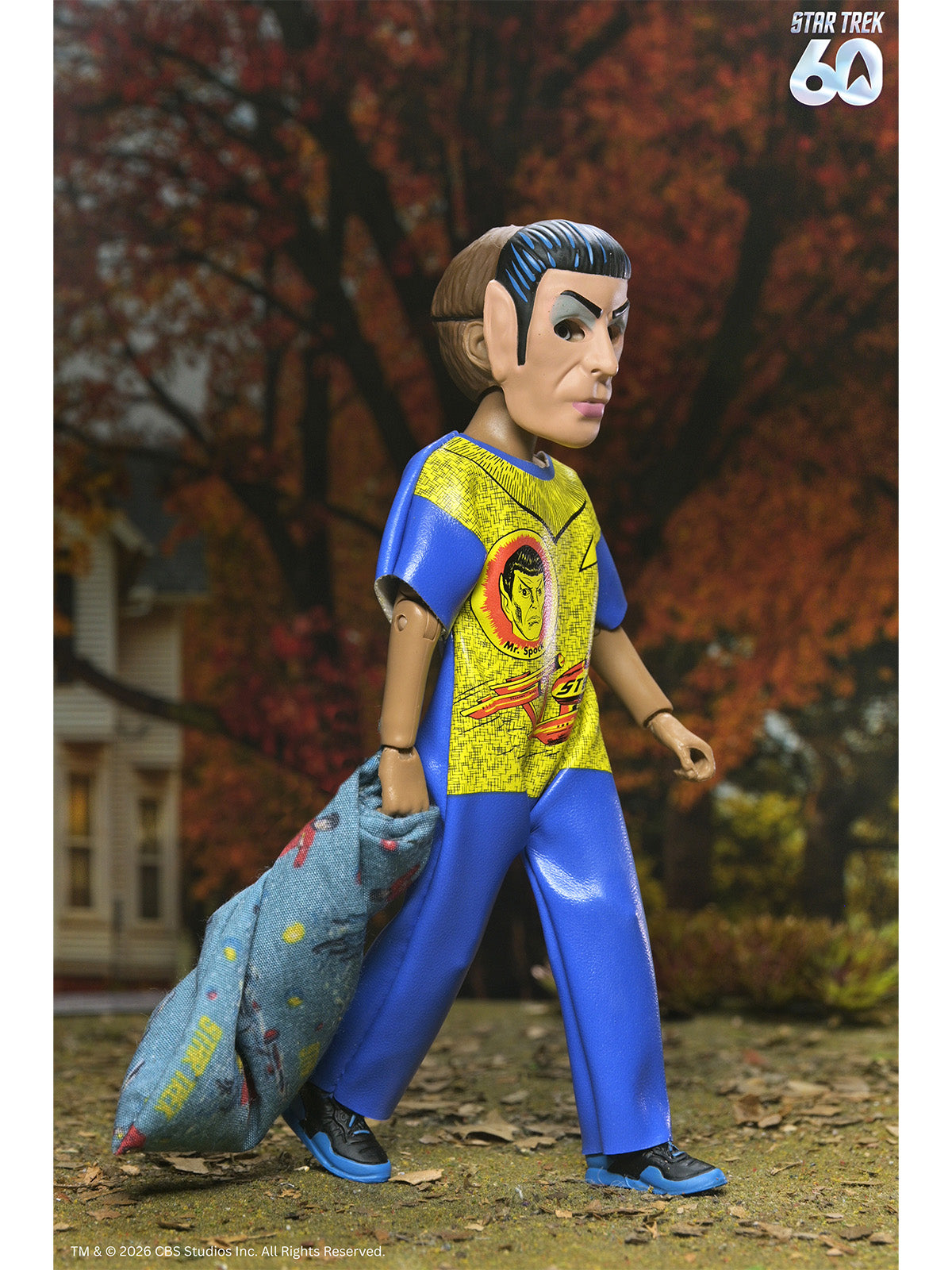 BEN COOPER X STAR TREK SPOCK 6" CLOTHED COSTUME FIGURE - Back