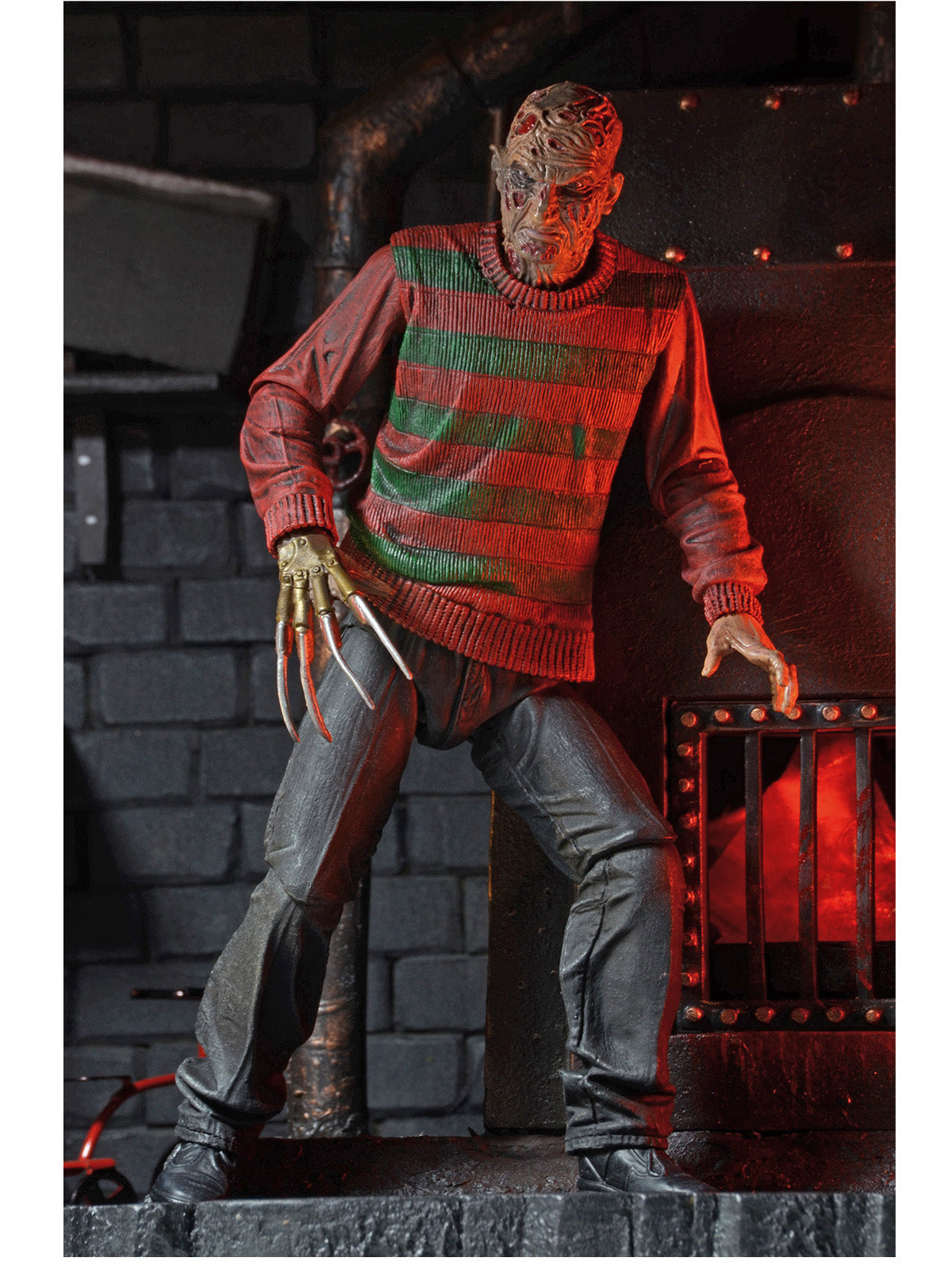 NIGHTMARE ON ELM STREET ULTIMATE FREDDY 30TH ANNIVERSARY - 7" SCALE ACTION FIGURE - Back