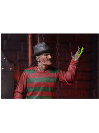 NIGHTMARE ON ELM STREET ULTIMATE FREDDY 30TH ANNIVERSARY - 7" SCALE ACTION FIGURE - Packaging