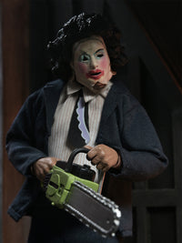 TEXAS CHAINSAW MASSACRE LEATHERFACE WITH PRETTY WOMAN MASK - 8" CLOTHED FIGURE - Packaging