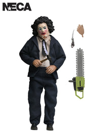 TEXAS CHAINSAW MASSACRE LEATHERFACE WITH PRETTY WOMAN MASK - 8" CLOTHED FIGURE - Front