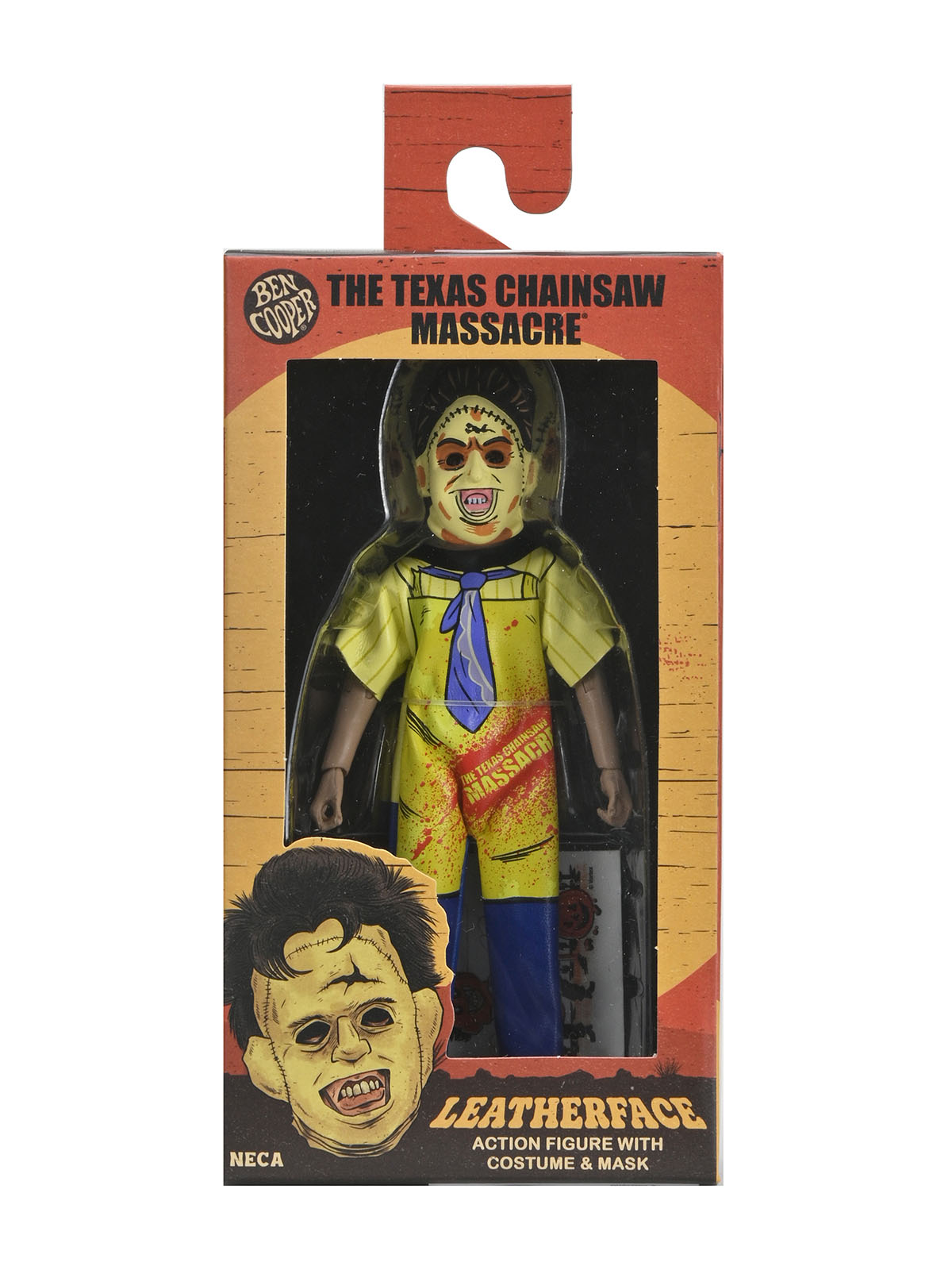 BEN COOPER X TEXAS CHAINSAW MASSACRE 6" CLOTHED FIGURE - LEATHERFACE