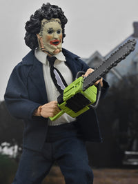 TEXAS CHAINSAW MASSACRE - LEATHERFACE (PRETTY WOMAN MASK) 50TH ANNIVERSARY 8" CLOTHED ACTION FIGURE