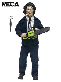 TEXAS CHAINSAW MASSACRE - LEATHERFACE (PRETTY WOMAN MASK) 50TH ANNIVERSARY 8" CLOTHED ACTION FIGURE - Front