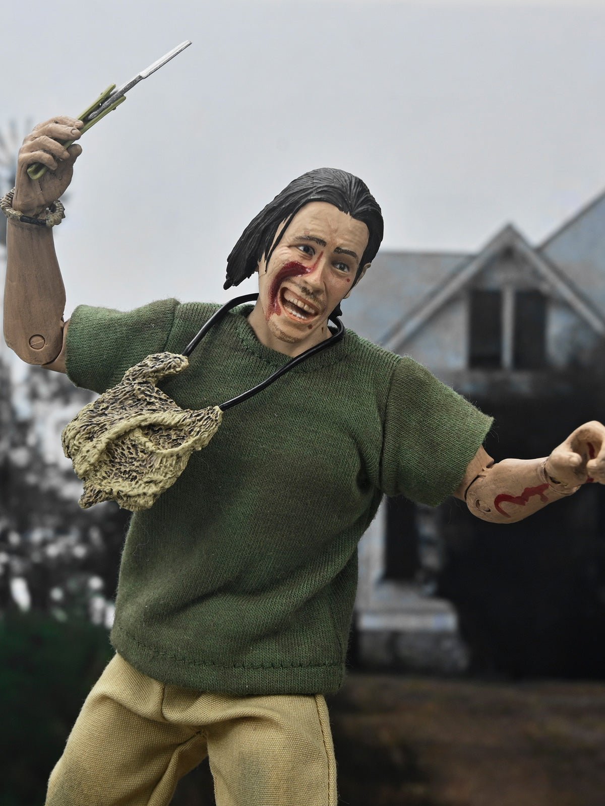 TEXAS CHAINSAW MASSACRE - THE HITCHHIKER 50TH ANNIVERSARY 8" CLOTHED ACTION FIGURE