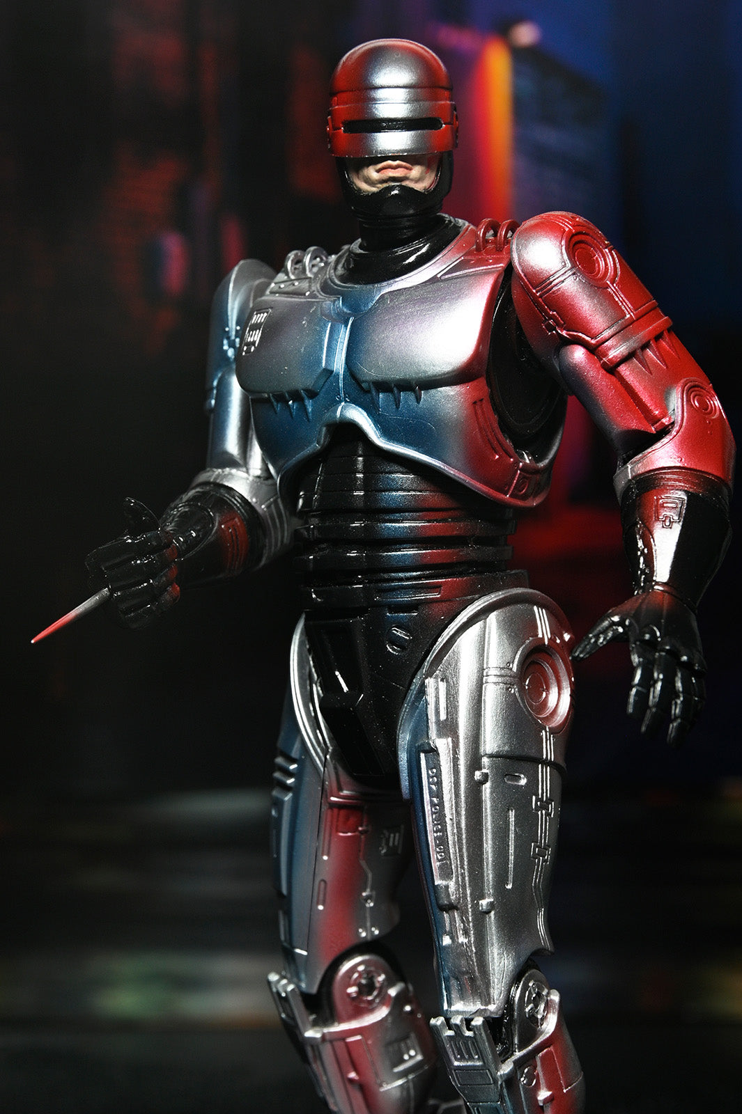 ROBOCOP ULTIMATE ROBOCOP "POSTER HOMAGE"  7" SCALE ACTION FIGURE - Packaging