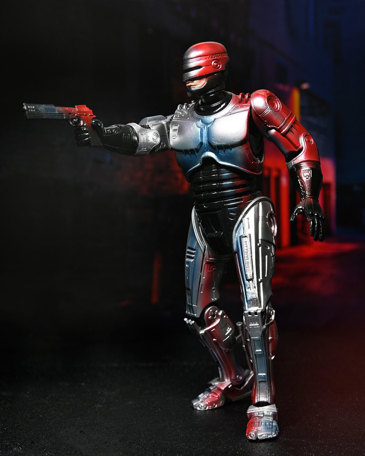 ROBOCOP ULTIMATE ROBOCOP "POSTER HOMAGE"  7" SCALE ACTION FIGURE - Back